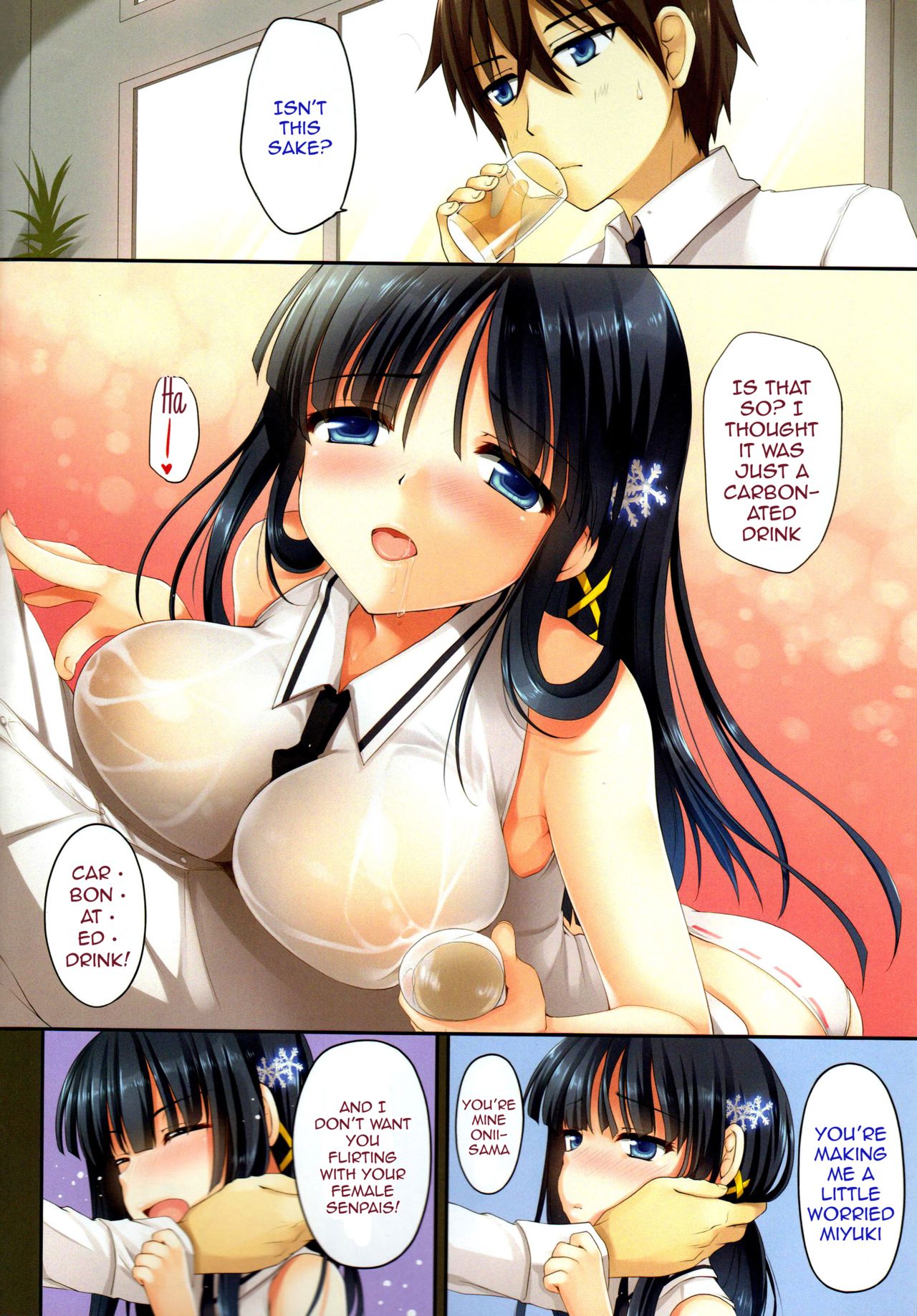 Yotta Ikioi de Kokuhaku | Drunken Confession - Page 3