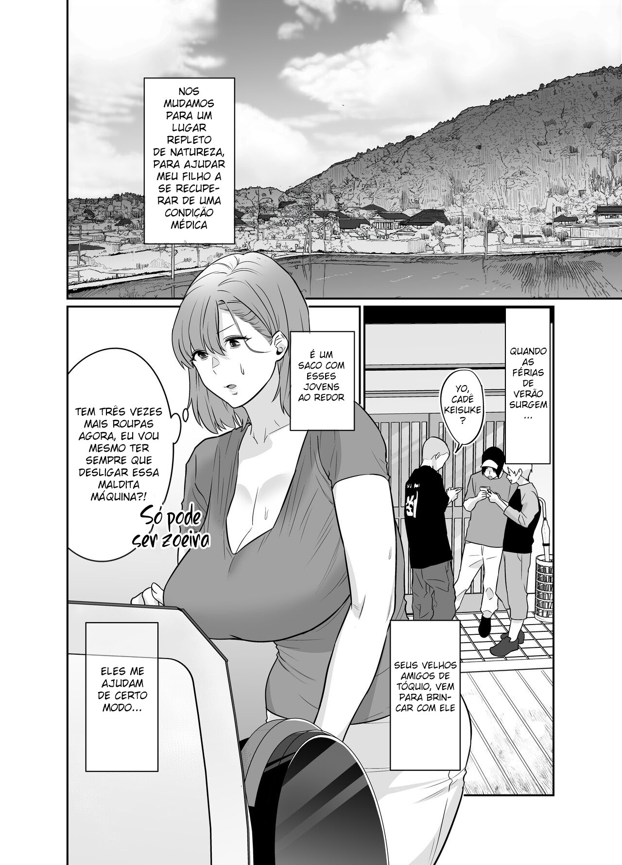 Sexo Quente e Doce De Verão Com a Mãe do meu Amigo - Page 4