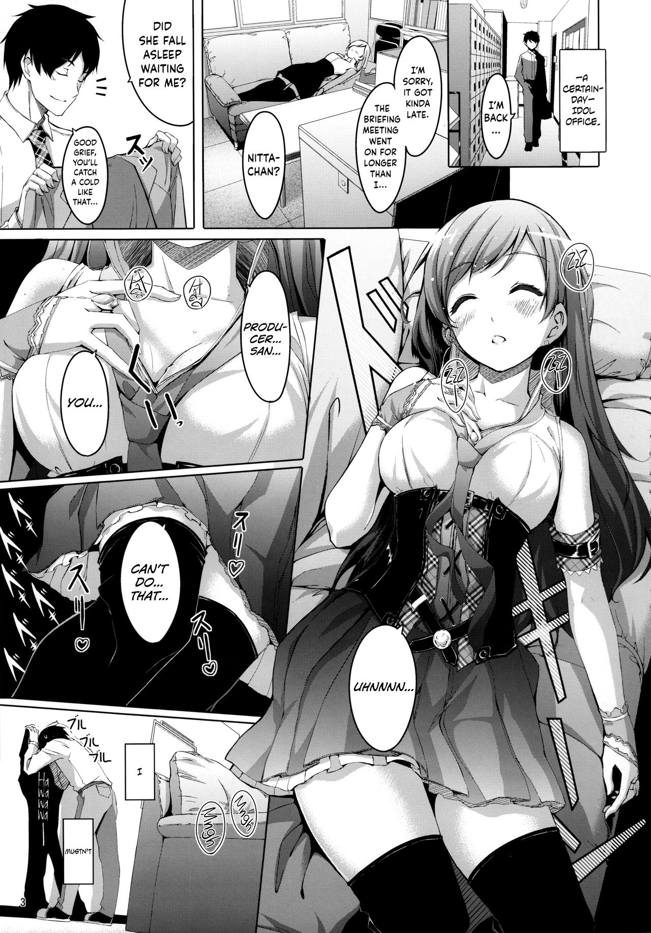 Nozoki mashita ne? Producer-san - Page 4