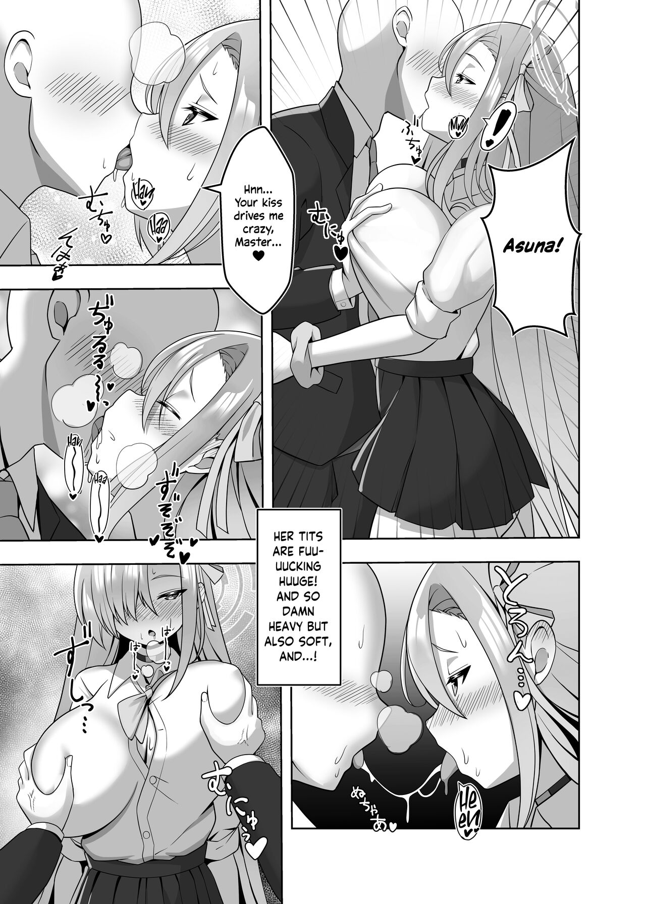 Ichinose Asuna to Sukebe Suru Hon | Lewd Sex with Ichinose Asuna - Page 4