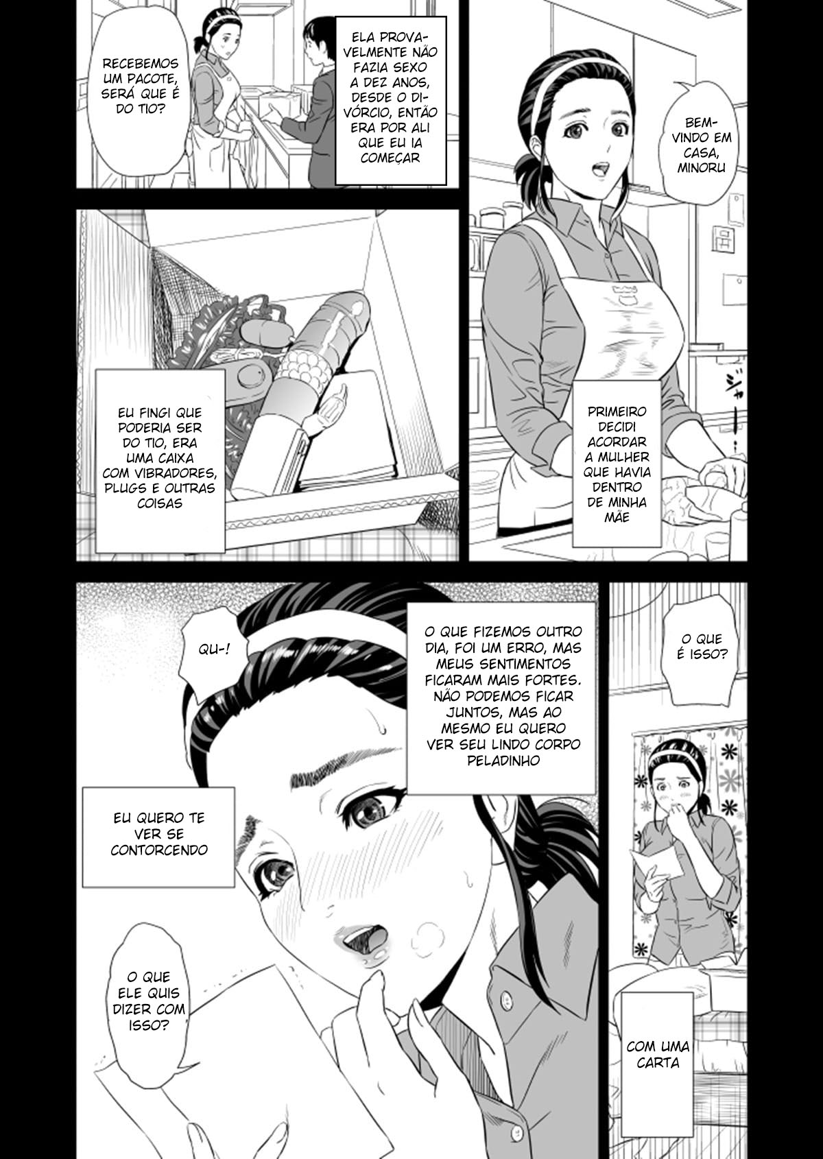 Sedução Da Vizinhança ~ Versão da Mãe ~ Parte 1 - Page 9