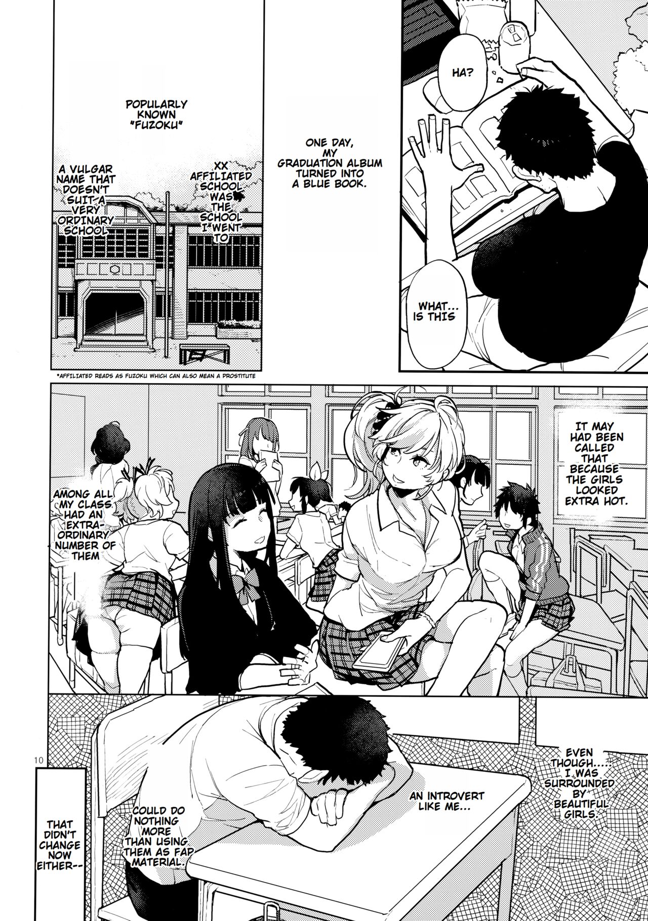 Doukyuusei Fuuzoku | Hooker Classmates - Page 9