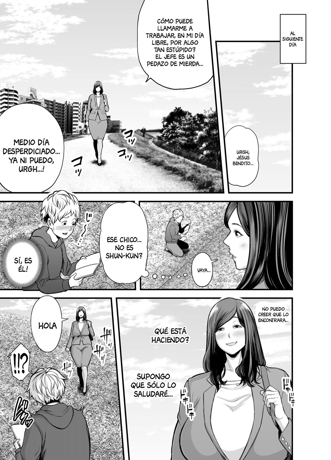 Toshishita Chin Kui Obasan | Oficinista busca un pene más joven - Page 10