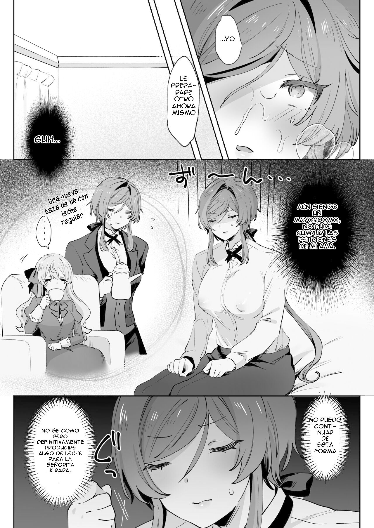 Juujun Ikemen Shitsuji ga Ojou-sama ni Dosukebe Kaihatsu Sarechau Hanashi | Una historia sobre un apuesto mayordomo obediente que es explotado de forma lasciva por su amo - Page 21