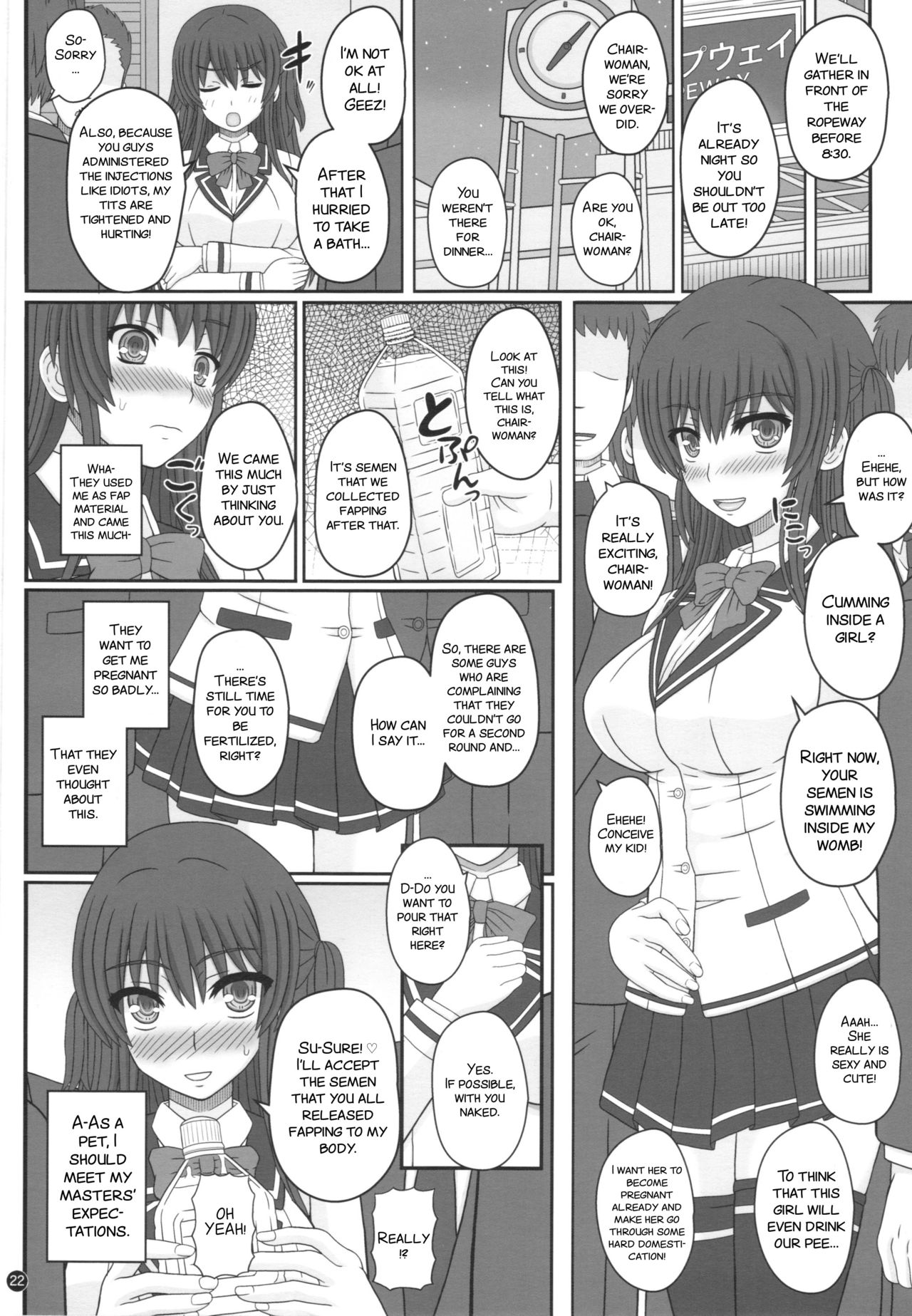 Iinchou wa Class no Ninshin Pet - Page 22