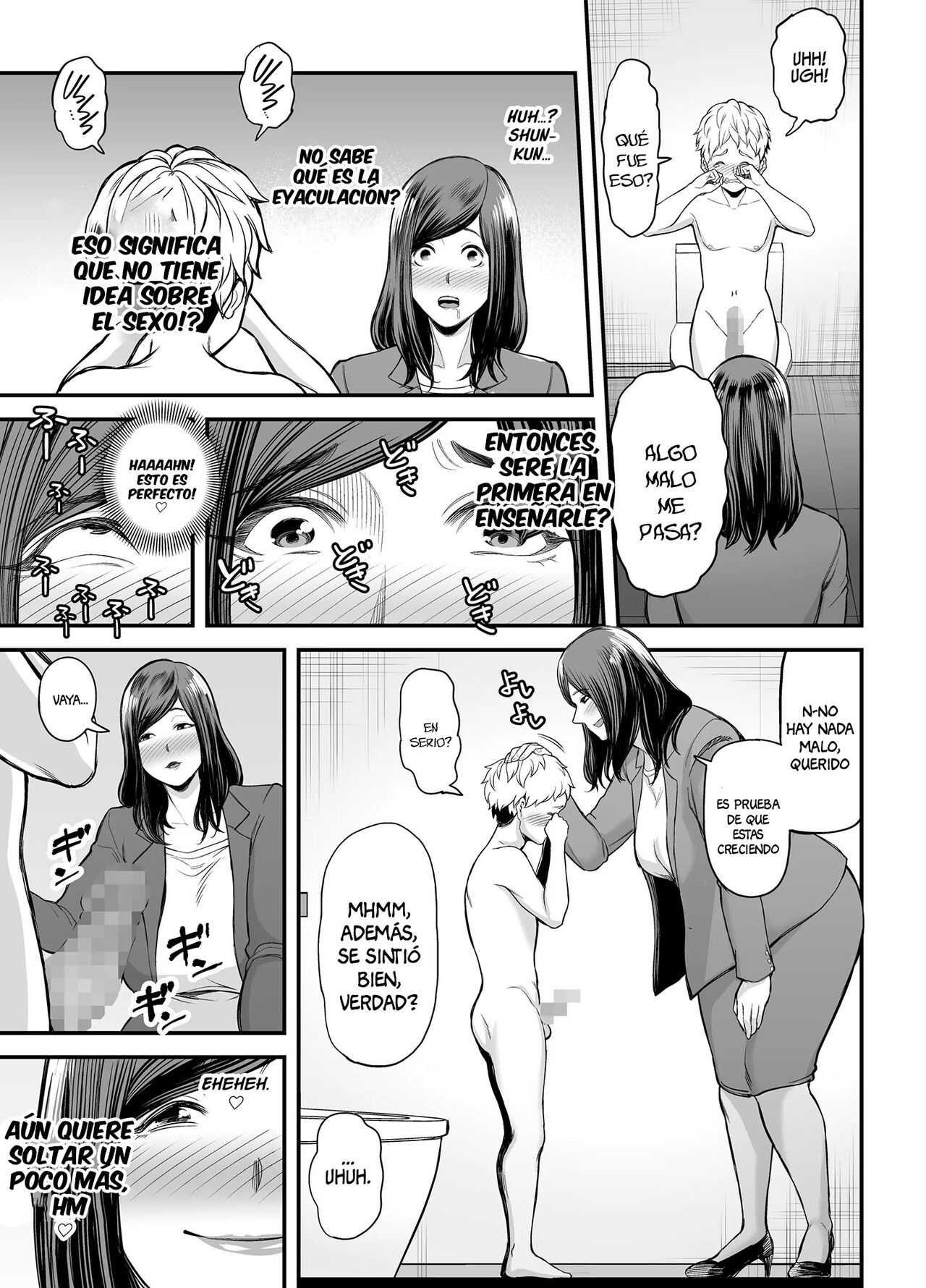 Toshishita Chin Kui Obasan | Oficinista busca un pene más joven - Page 28