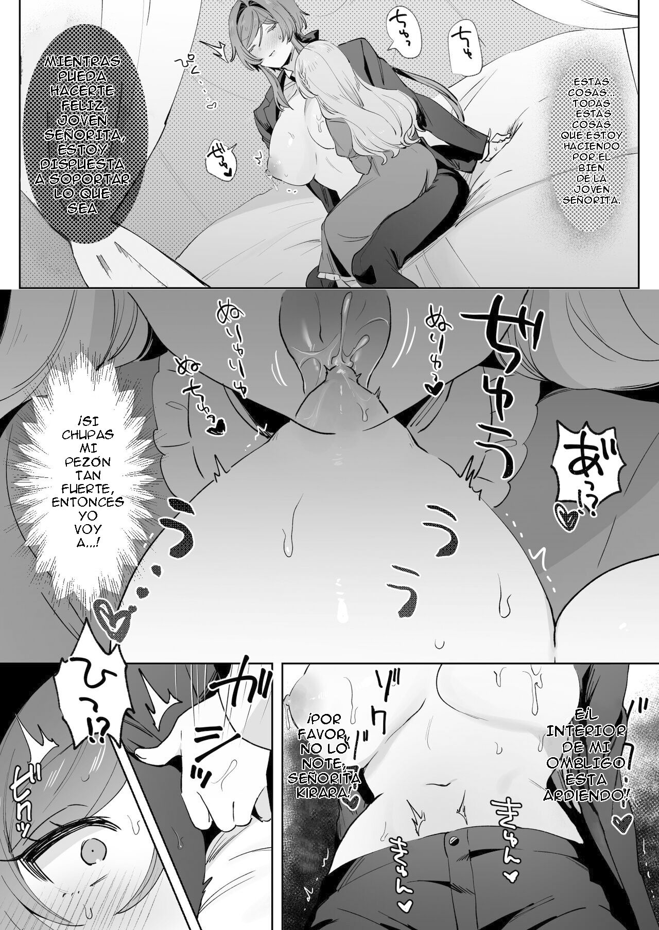 Juujun Ikemen Shitsuji ga Ojou-sama ni Dosukebe Kaihatsu Sarechau Hanashi | Una historia sobre un apuesto mayordomo obediente que es explotado de forma lasciva por su amo - Page 28