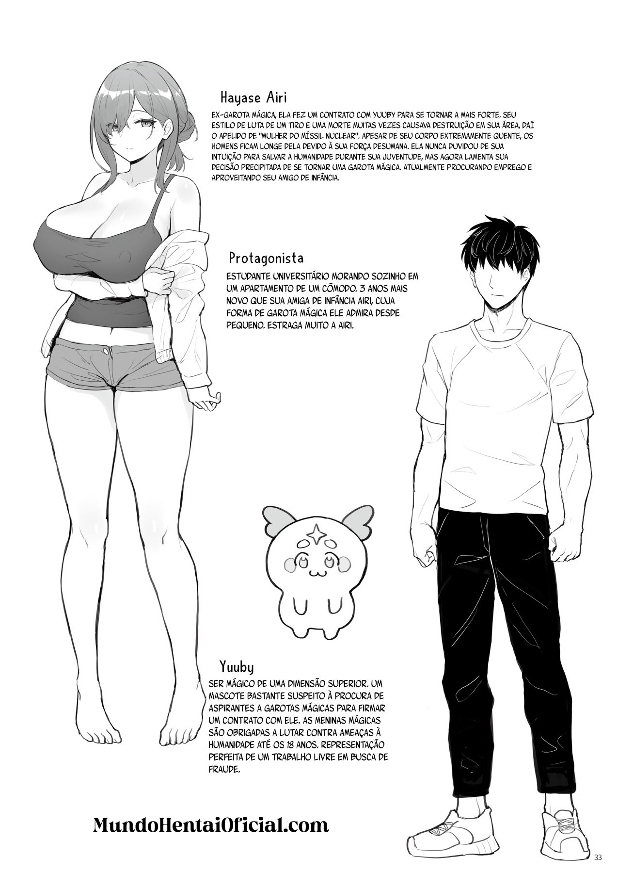 A Vida Vagabunda de Uma Ex-Garota Mágica - Page 32