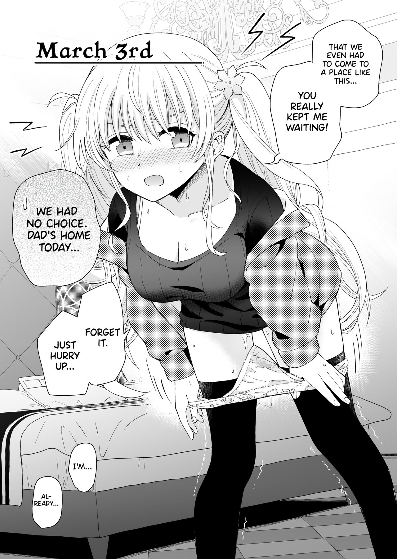 A Younger Stepsister Who Only Has Sex With Me on Days That are Divisible by 3 or on Days That Include The Number 3. - Page 33