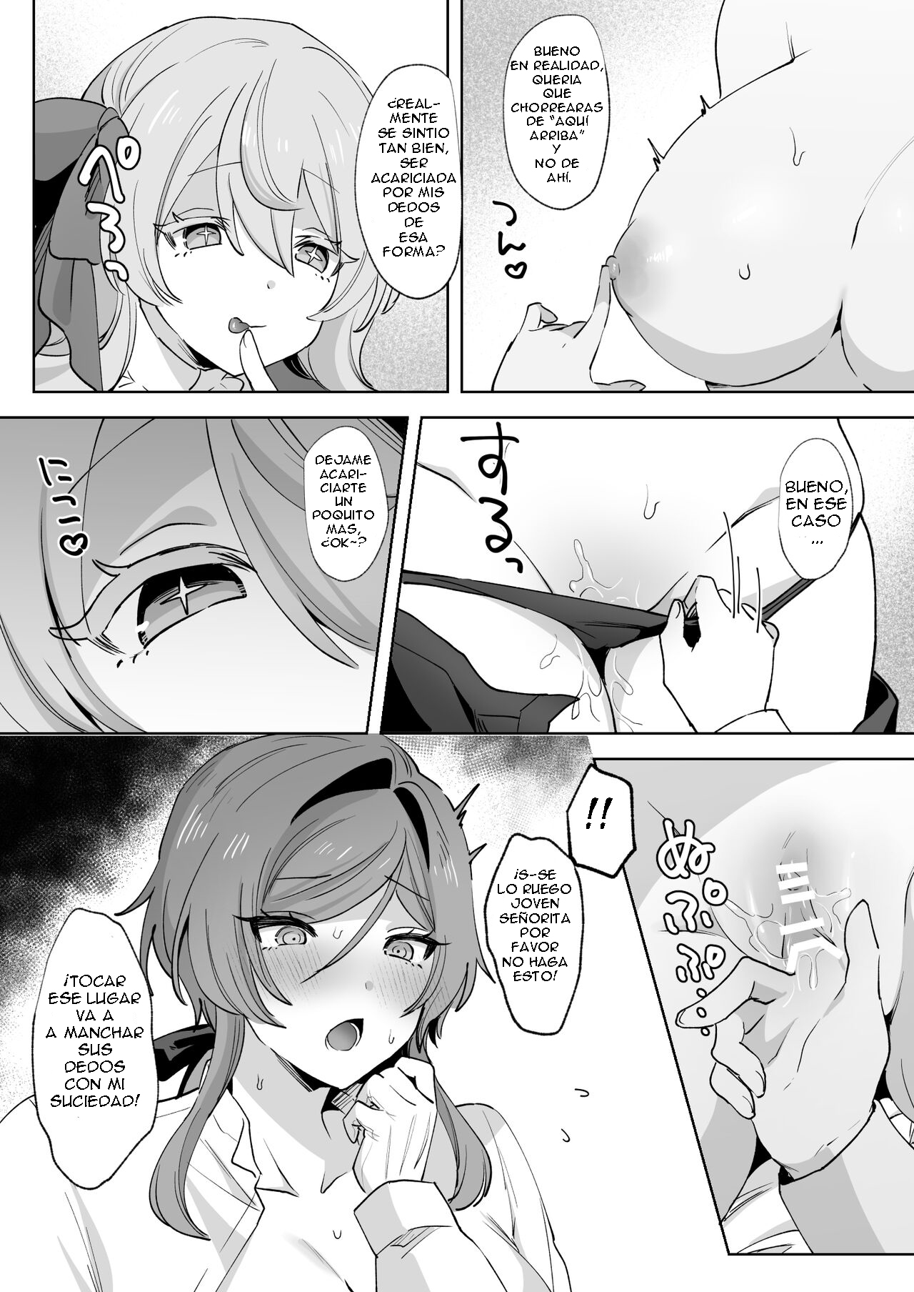 Juujun Ikemen Shitsuji ga Ojou-sama ni Dosukebe Kaihatsu Sarechau Hanashi | Una historia sobre un apuesto mayordomo obediente que es explotado de forma lasciva por su amo - Page 37