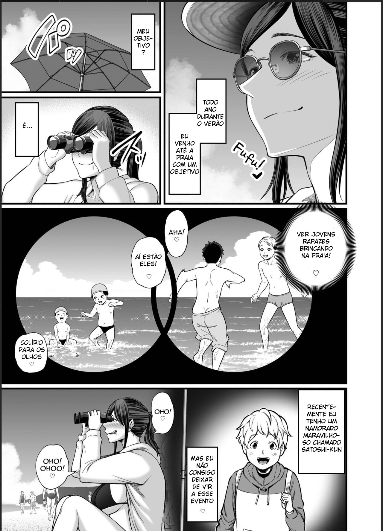 A Tia Viciada Em Paus Shotas 2 - Page 4