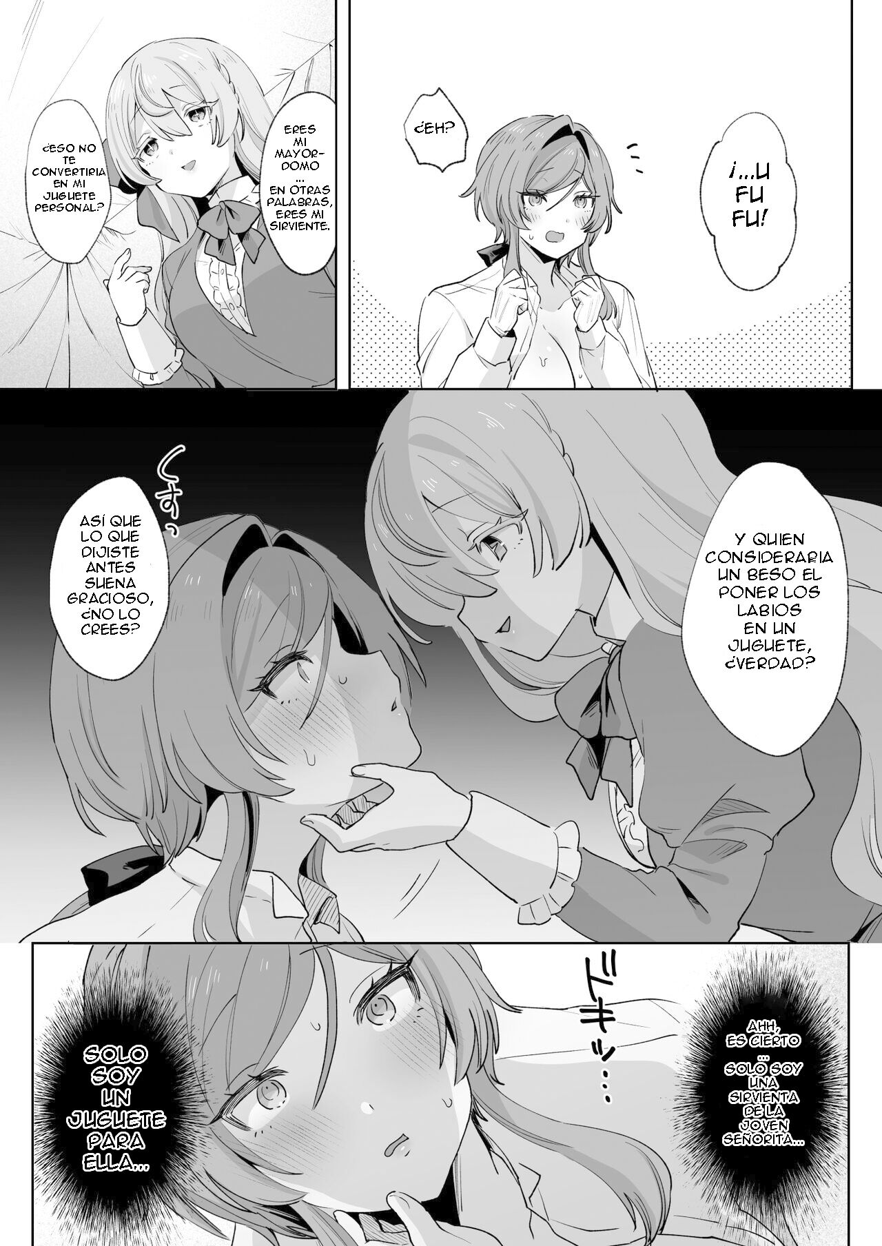 Juujun Ikemen Shitsuji ga Ojou-sama ni Dosukebe Kaihatsu Sarechau Hanashi | Una historia sobre un apuesto mayordomo obediente que es explotado de forma lasciva por su amo - Page 43