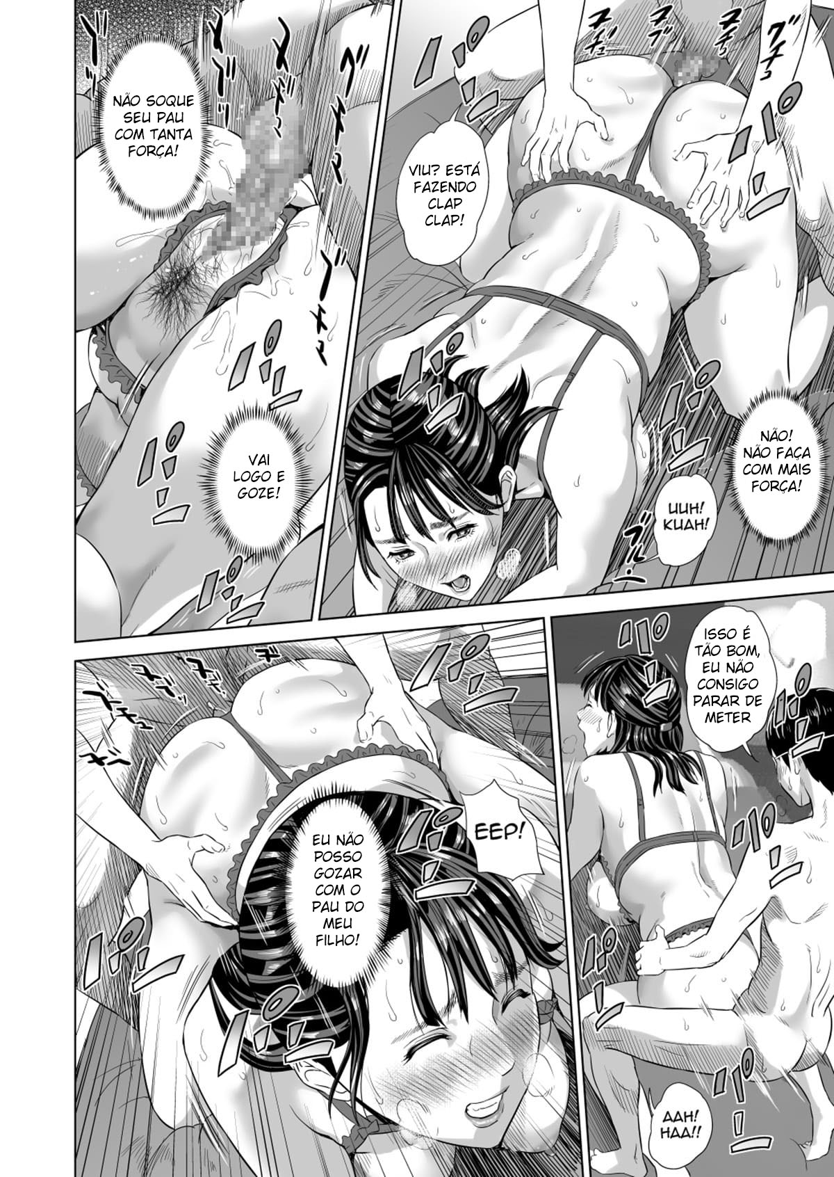 Sedução Da Vizinhança ~ Versão da Mãe ~ Parte 1 - Page 51