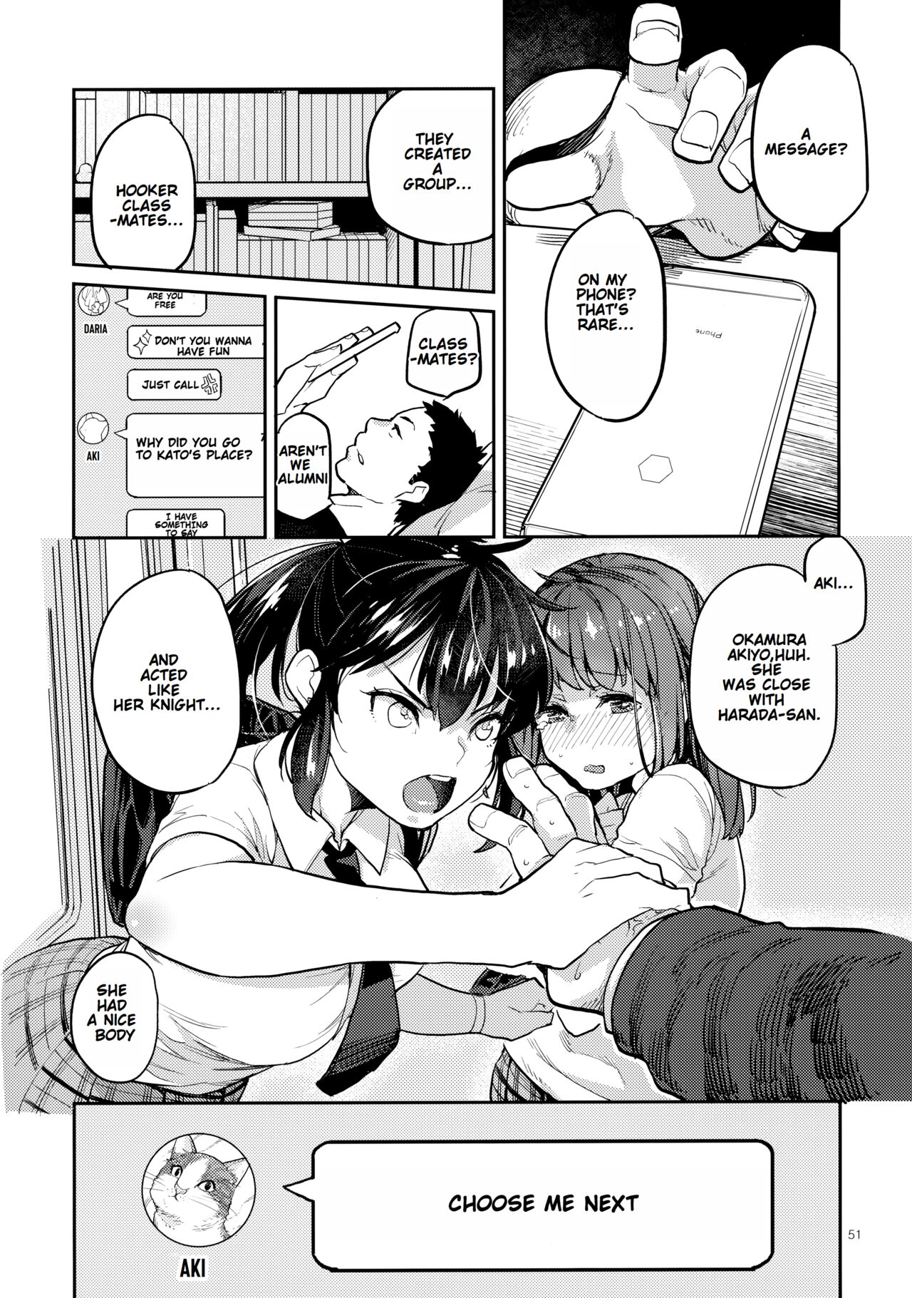 Doukyuusei Fuuzoku | Hooker Classmates - Page 50