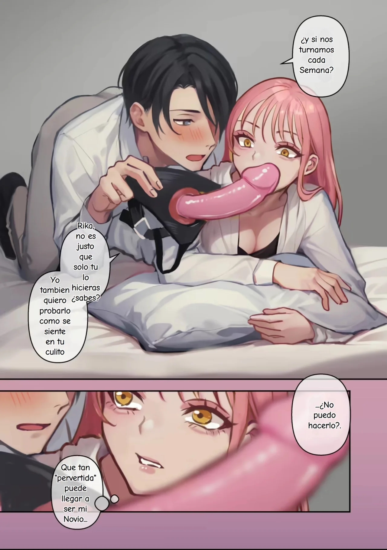 Ore no Saikou no Futanari Kanojo -Gotensei Futanari Toshishita Kanojo no Oshioki Anal Sex Hen- - Page 58