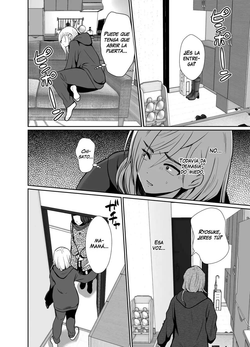 Uwakisyou no Otto ni Seitenkan Kusuri o Nomase Tsuzuketa Kekka 2 | Los resultados de hacer que mi marido adúltero beba continuamente una droga que modifica el género 2 - Page 58