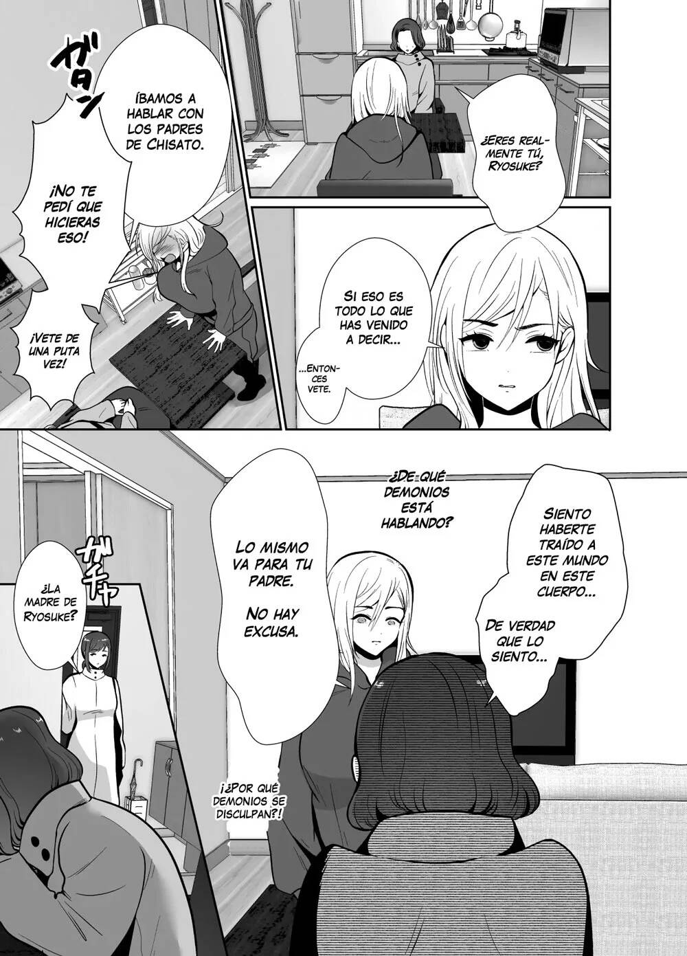 Uwakisyou no Otto ni Seitenkan Kusuri o Nomase Tsuzuketa Kekka 2 | Los resultados de hacer que mi marido adúltero beba continuamente una droga que modifica el género 2 - Page 59