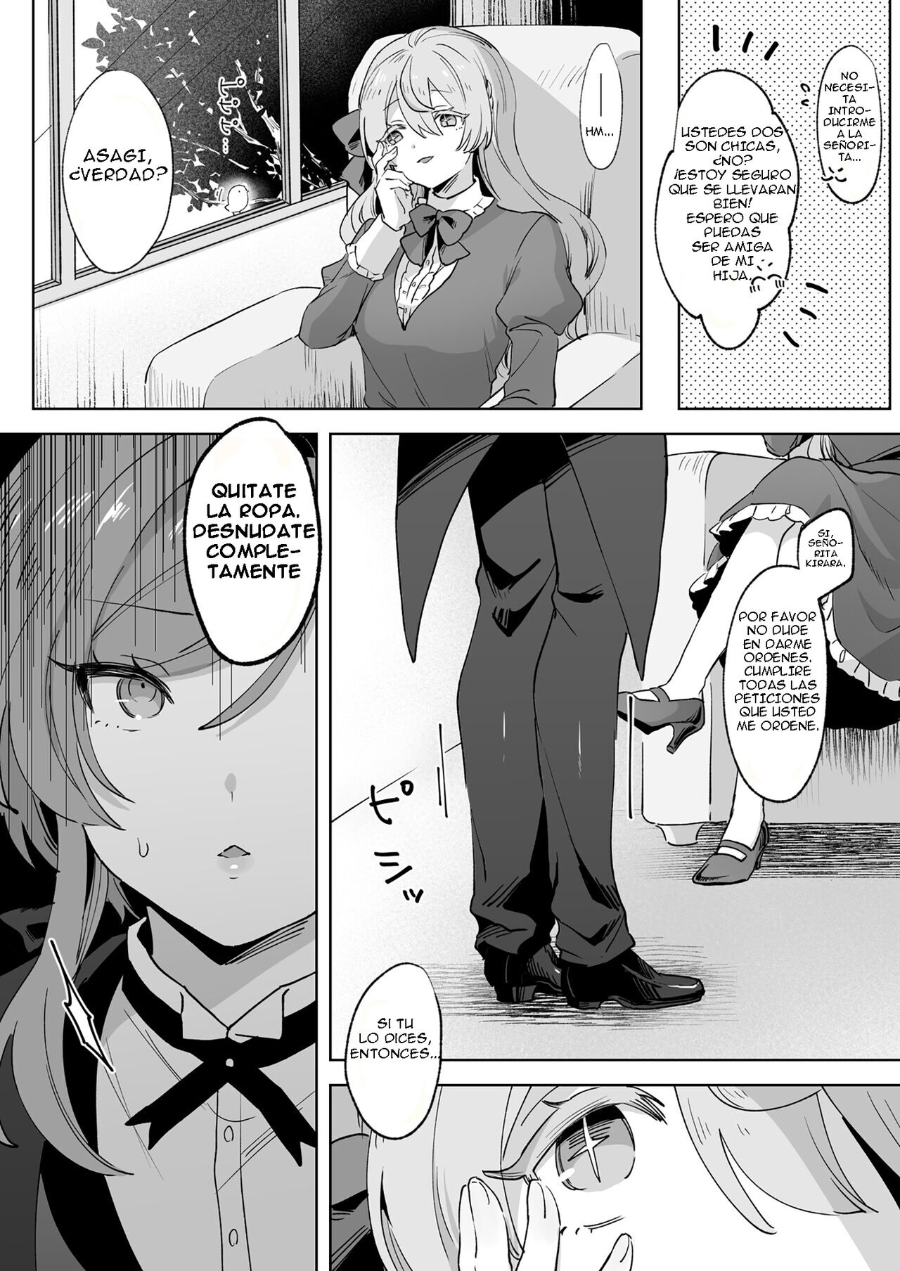 Juujun Ikemen Shitsuji ga Ojou-sama ni Dosukebe Kaihatsu Sarechau Hanashi | Una historia sobre un apuesto mayordomo obediente que es explotado de forma lasciva por su amo - Page 6