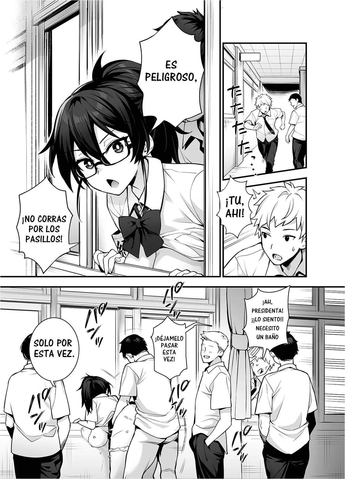 Atarashii Fuuki Iinchou ga Kyonyuu Sugiru Ken 2 - Page 8