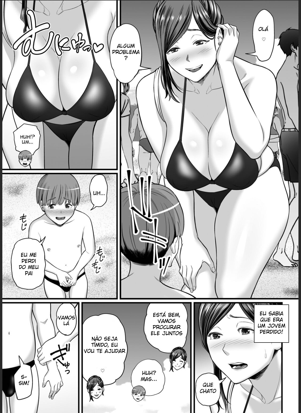 A Tia Viciada Em Paus Shotas 2 - Page 8