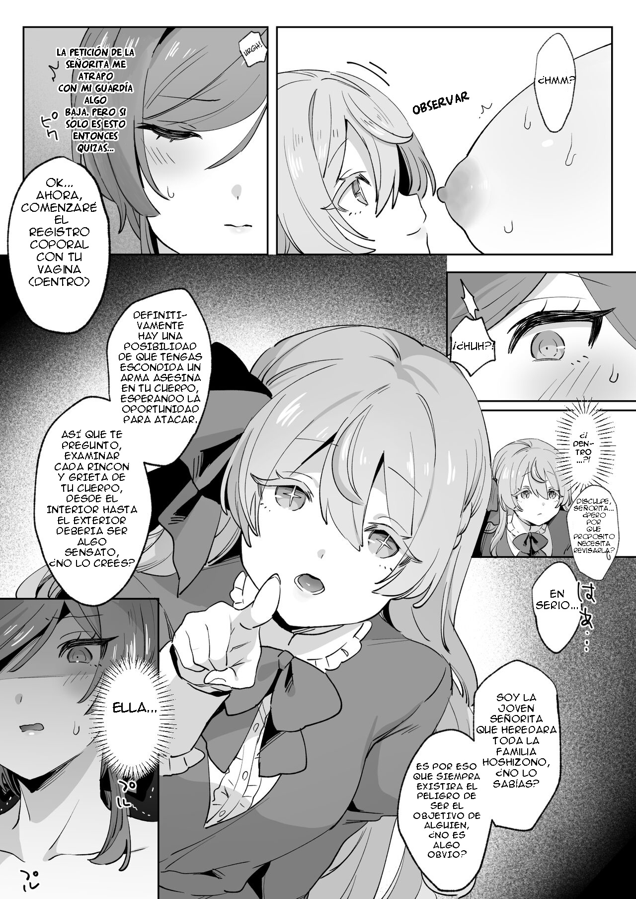 Juujun Ikemen Shitsuji ga Ojou-sama ni Dosukebe Kaihatsu Sarechau Hanashi | Una historia sobre un apuesto mayordomo obediente que es explotado de forma lasciva por su amo - Page 8