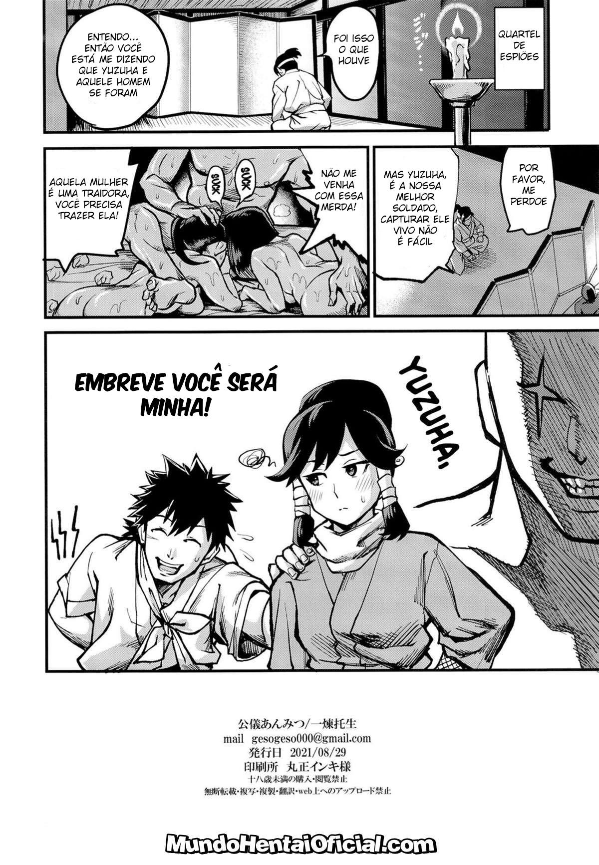A Viagem Pervertida de uma Kunoichi - Page 29