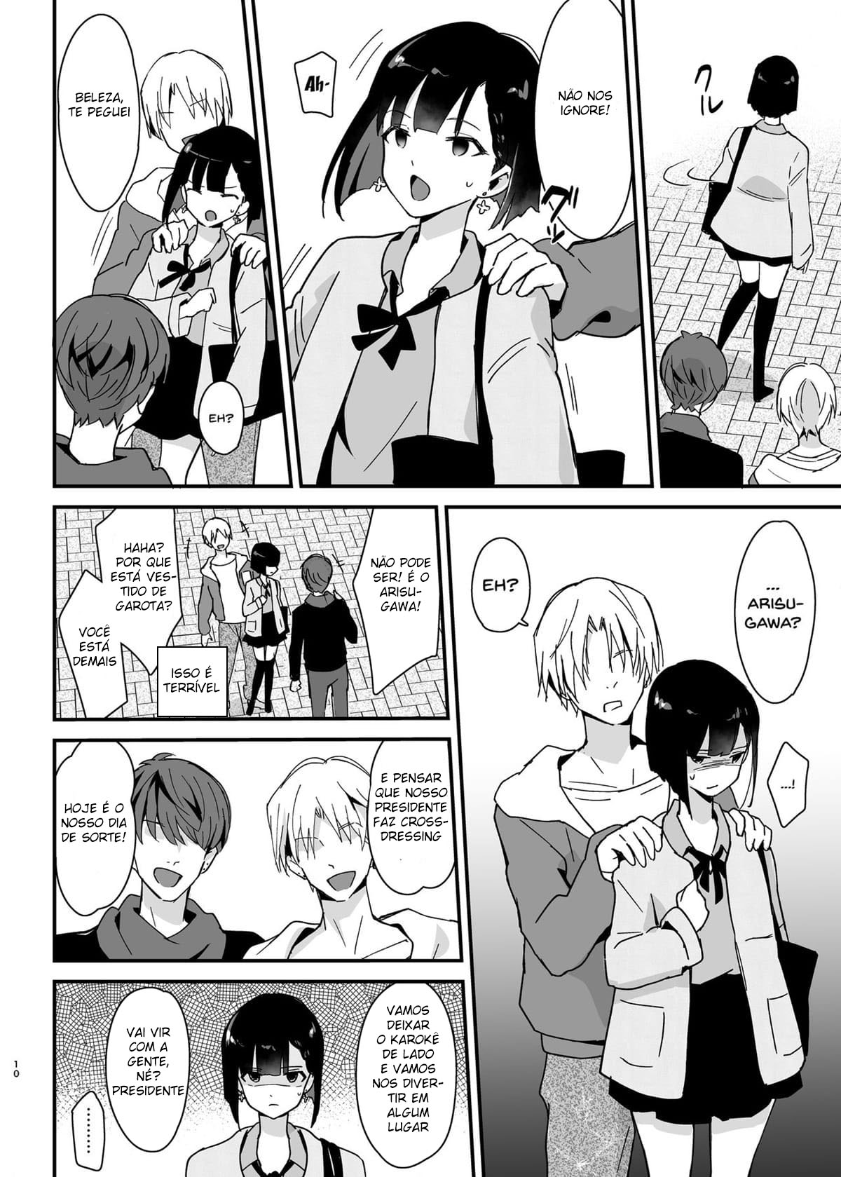 O Presidente de Classe Se Rende Para Paus Delinquente - Page 9