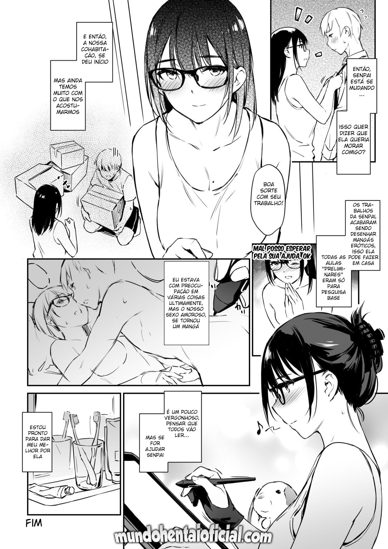 Simulação Sexual com Minha Senpai Introvertida - Page 26