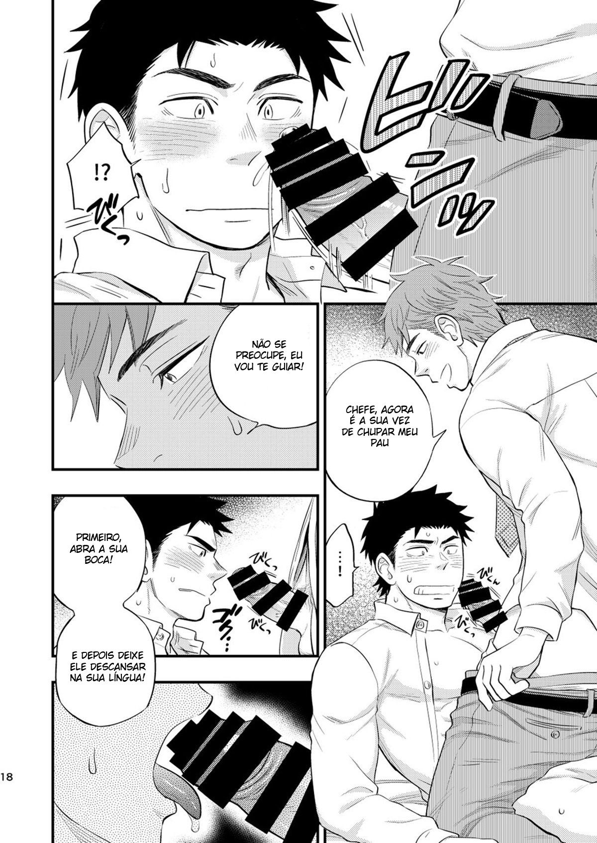 Tirando a Virgindade do Chefe - Page 19