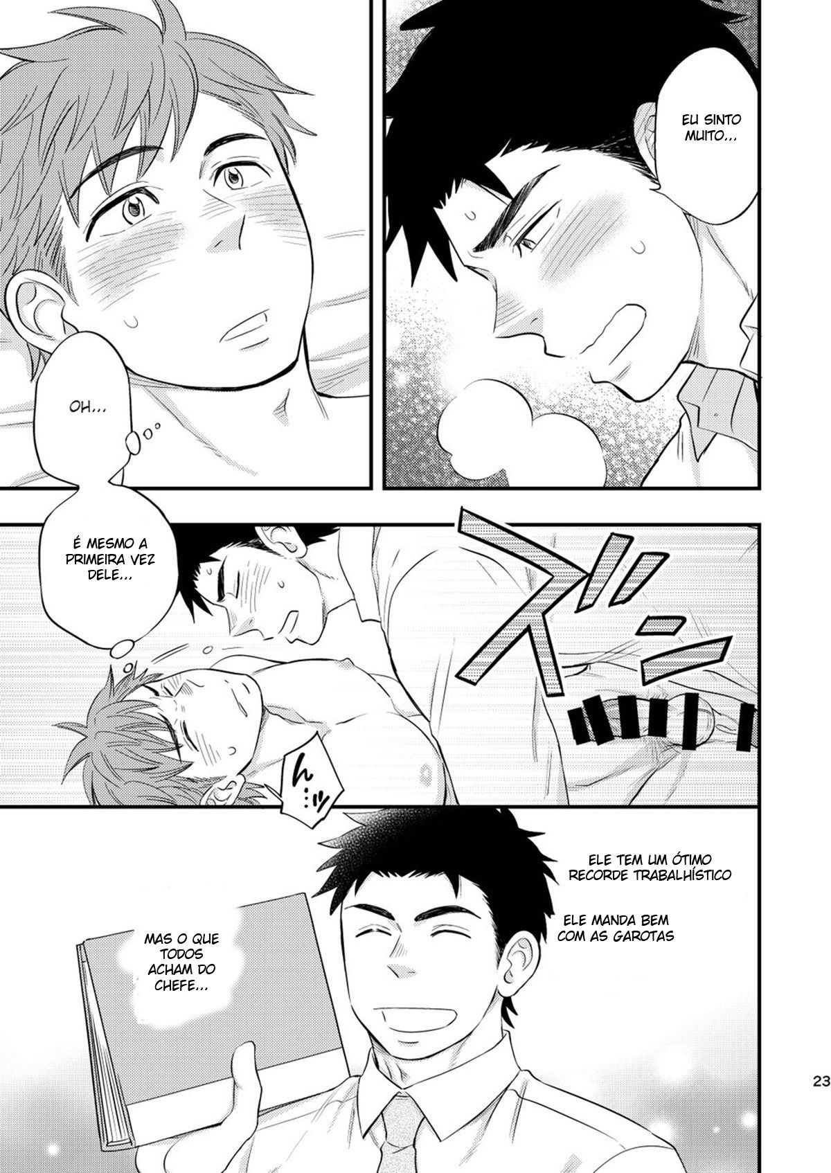 Tirando a Virgindade do Chefe - Page 24