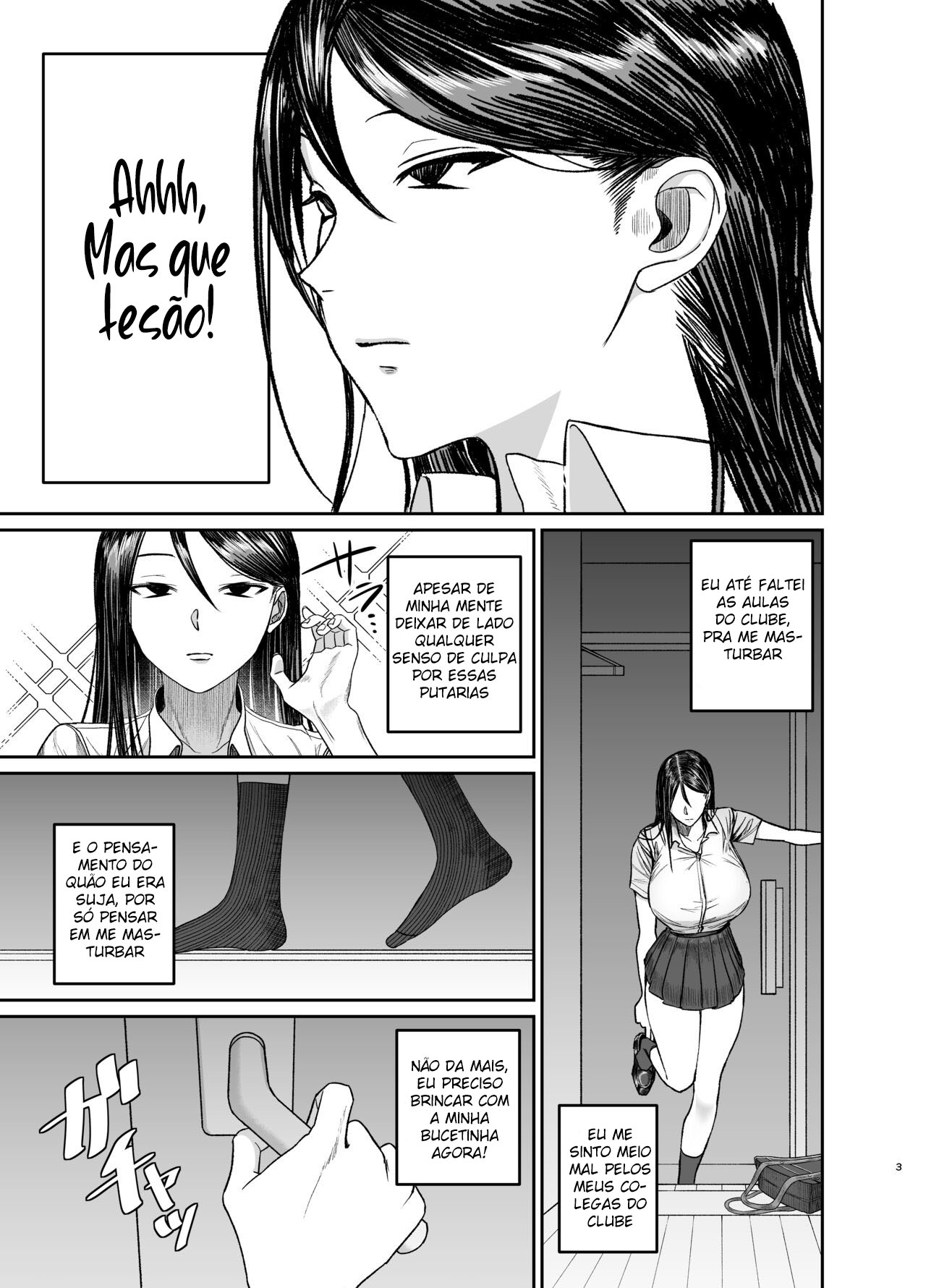 O Encontro Entre Um Irmão Que Se Masturba Para Sua Irmã, E Uma Irmã Viciada em Masturbação - Page 2