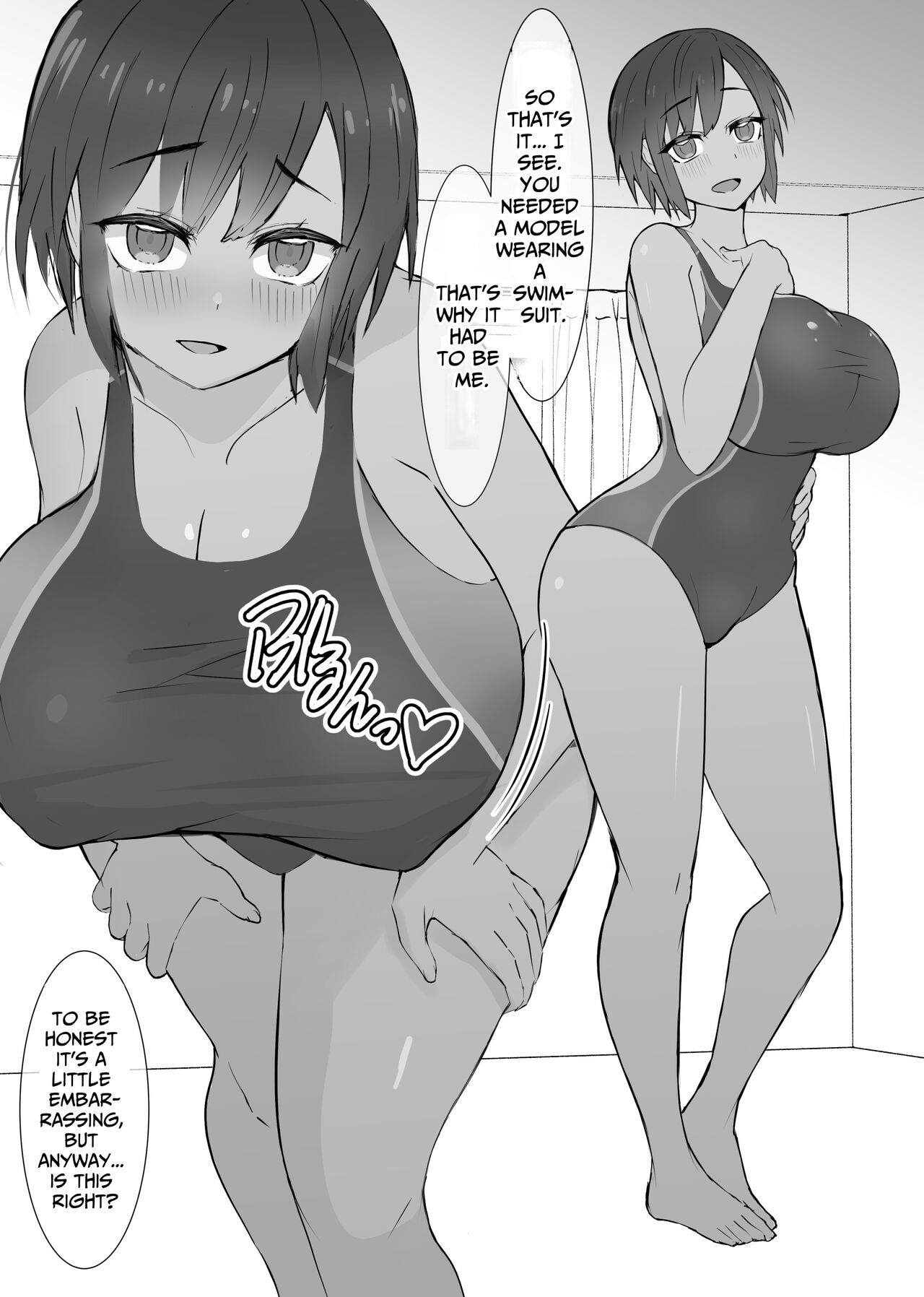 Onaji Class no Suiei-bu Joshi ni “Shasei” Model o Onegai shite mita Hanashi. | When I Asked My Classmate In The Swimming Club If She Could Be My Art Model - Page 3