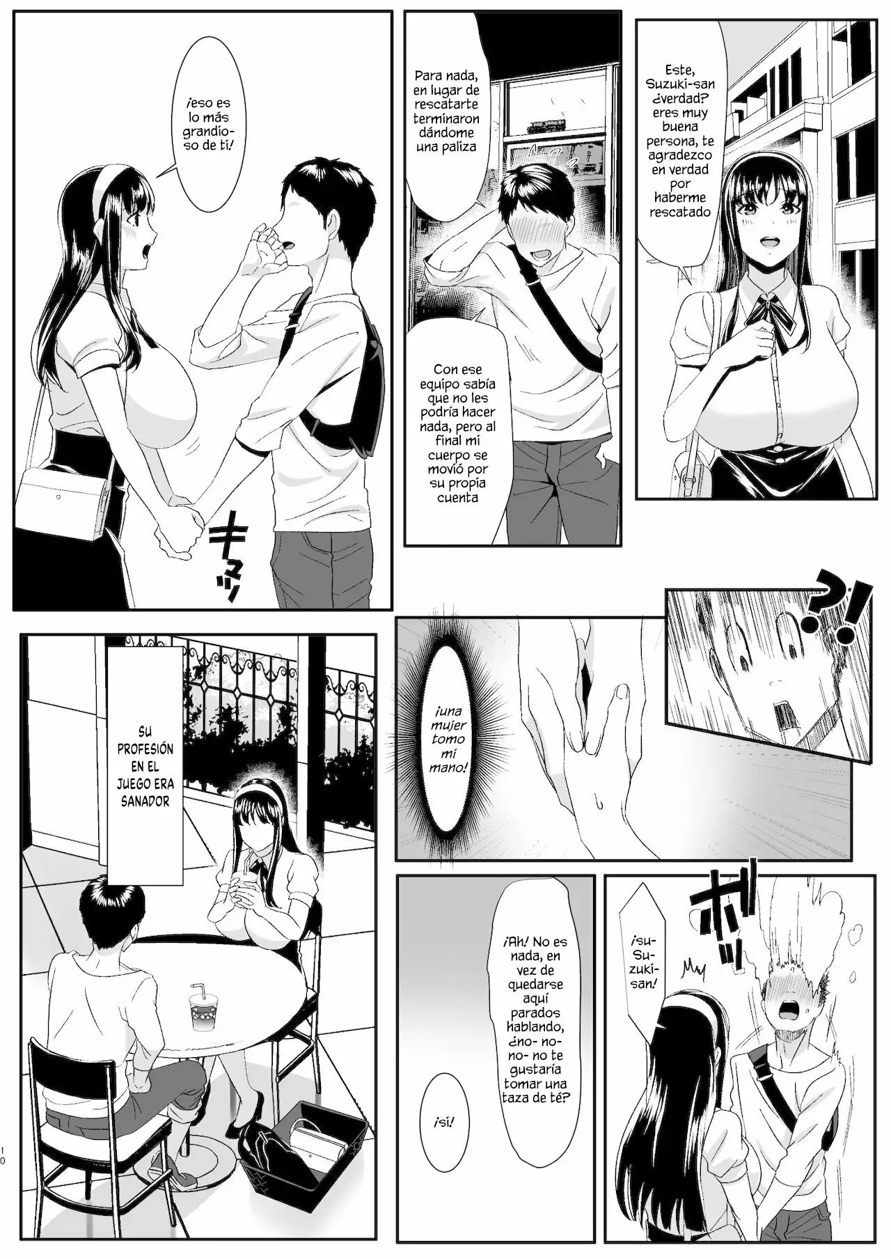 Online Game de Deatta Kanojo ga Tsuyo Player ni Netorareru Hanashi | La historia de mi novia que conoci en un juego en linea me engaño con un poderoso jugador - Page 10