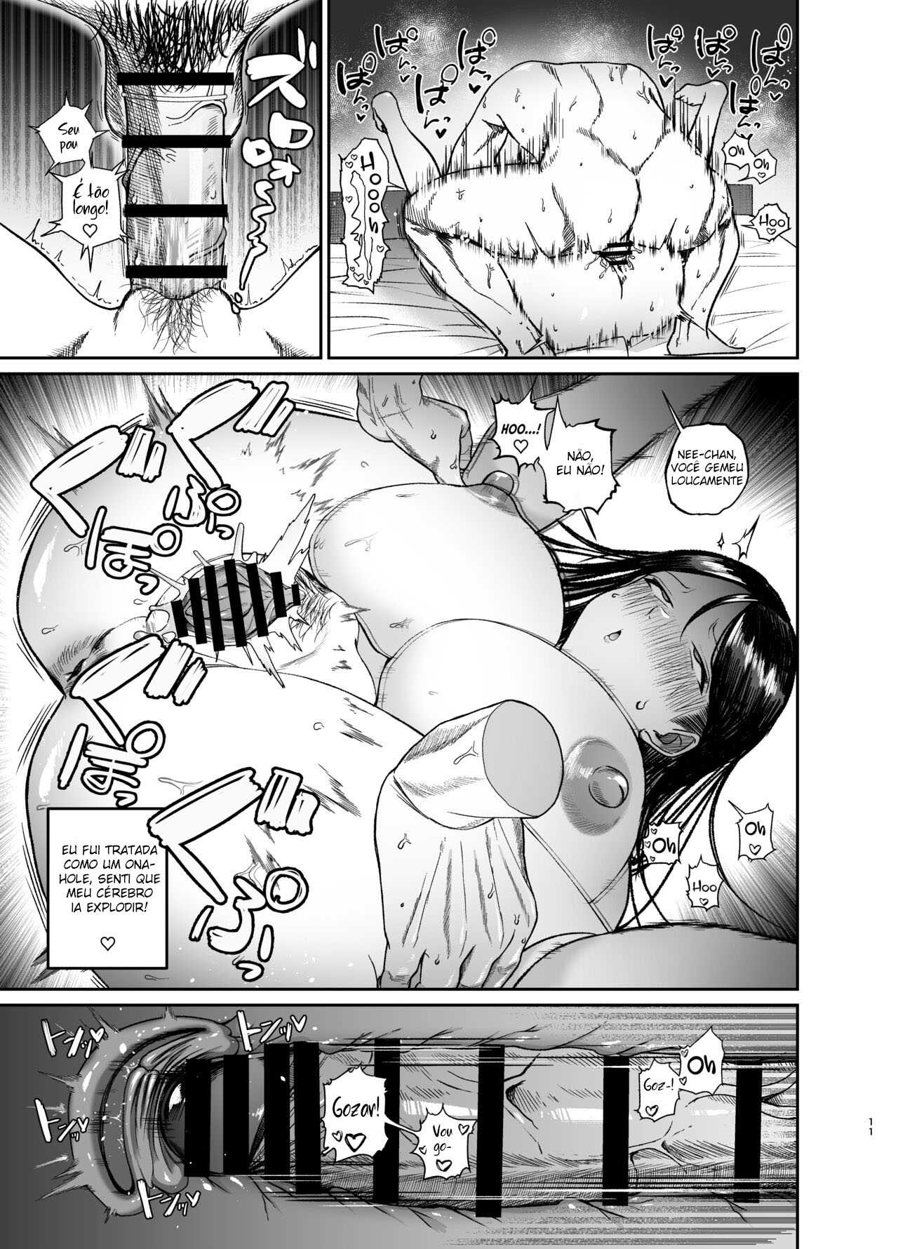 O Encontro Entre Um Irmão Que Se Masturba Para Sua Irmã, E Uma Irmã Viciada em Masturbação - Page 10