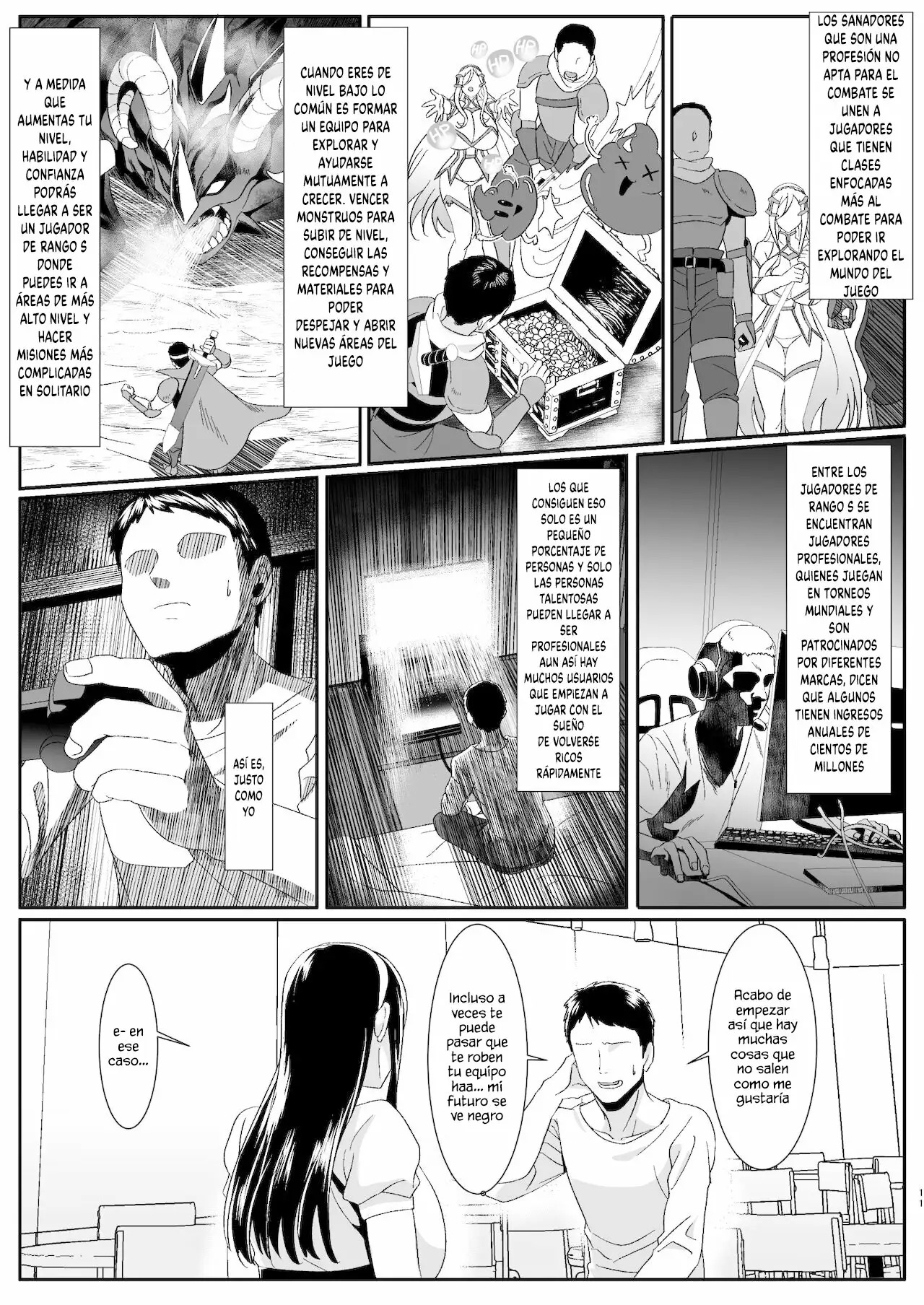 Online Game de Deatta Kanojo ga Tsuyo Player ni Netorareru Hanashi | La historia de mi novia que conoci en un juego en linea me engaño con un poderoso jugador - Page 11
