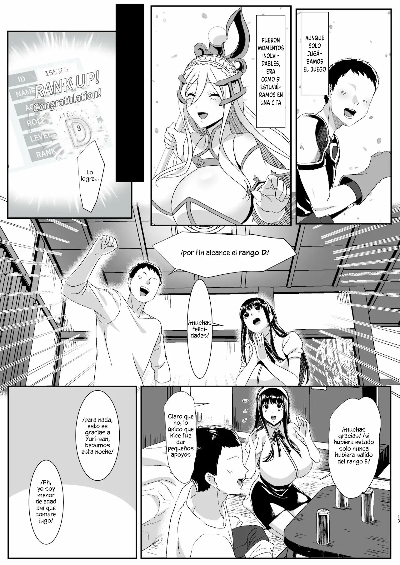 Online Game de Deatta Kanojo ga Tsuyo Player ni Netorareru Hanashi | La historia de mi novia que conoci en un juego en linea me engaño con un poderoso jugador - Page 13