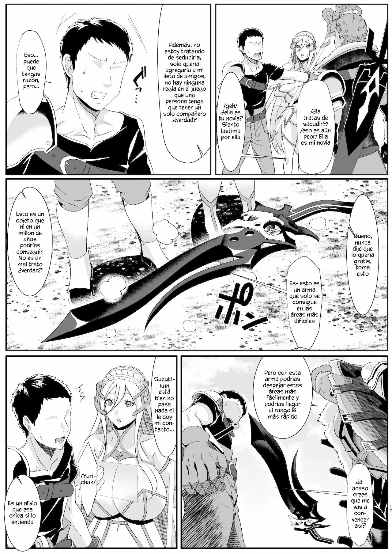 Online Game de Deatta Kanojo ga Tsuyo Player ni Netorareru Hanashi | La historia de mi novia que conoci en un juego en linea me engaño con un poderoso jugador - Page 17