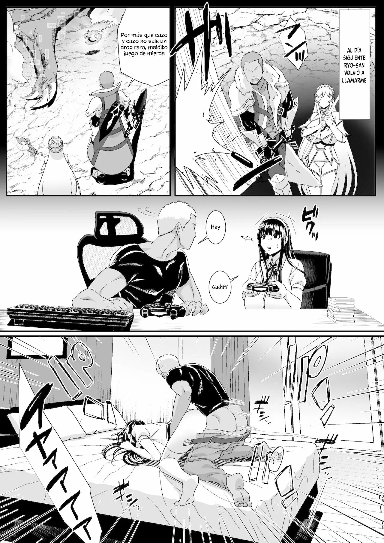 Online Game de Deatta Kanojo ga Tsuyo Player ni Netorareru Hanashi | La historia de mi novia que conoci en un juego en linea me engaño con un poderoso jugador - Page 35