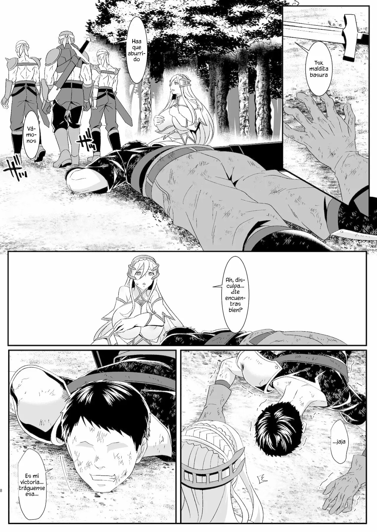 Online Game de Deatta Kanojo ga Tsuyo Player ni Netorareru Hanashi | La historia de mi novia que conoci en un juego en linea me engaño con un poderoso jugador - Page 8