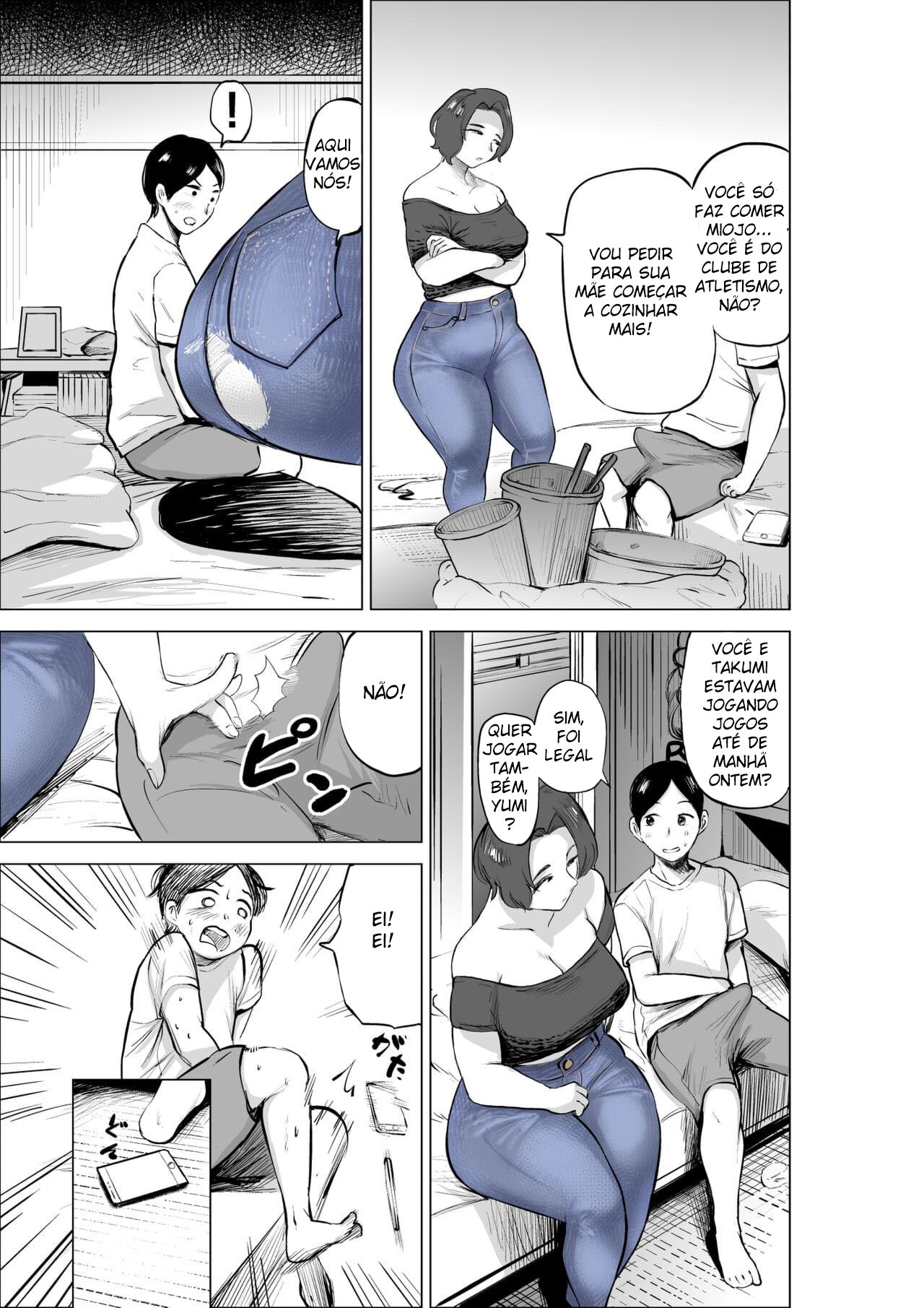 A Mãe do Meu Amigo Que Usa Jeans, é Assustadora, Mas é Abençoada com um Corpão - Page 7