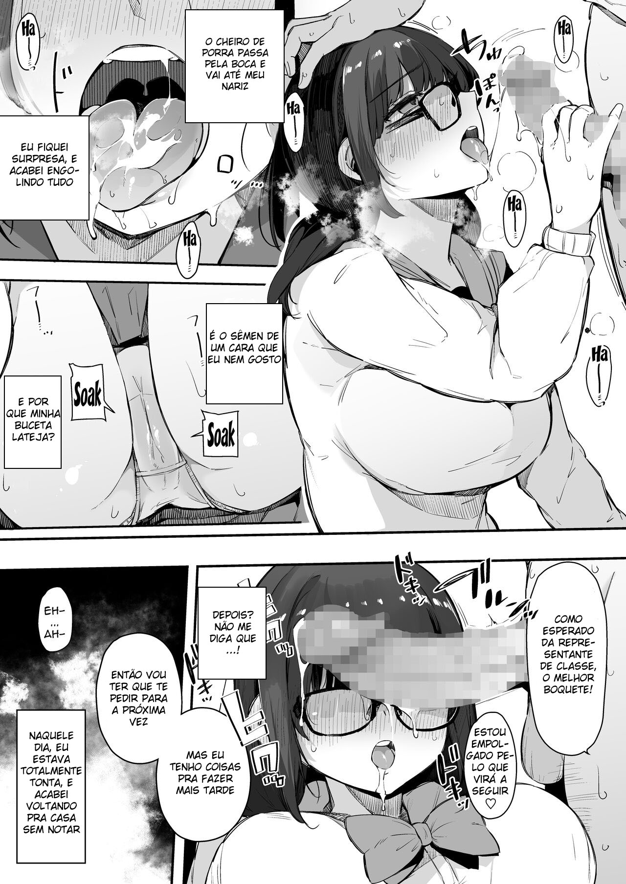 Até Que a Presidente da Turma Que Tem Um Namorado e Um Forte Desejo Sexual Sucumba - Page 20