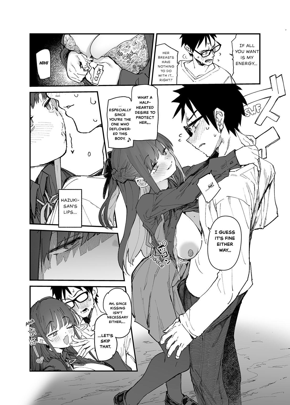 Seiso x Hanten ~Onna Tomodachi ga Succubus ga Karada ni Nottorarete Mainichi Seiryoku Kyoukyuu saserareru Hanashi~ + EXTRAS - Page 34