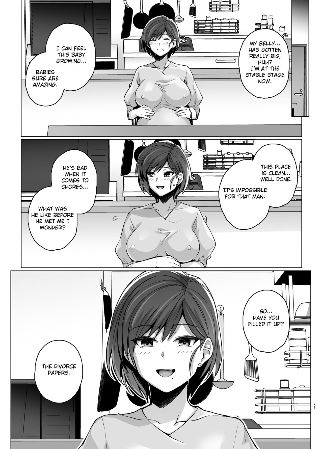 Tsuma ga, Tanin no Mesu ni naru made - Page 77