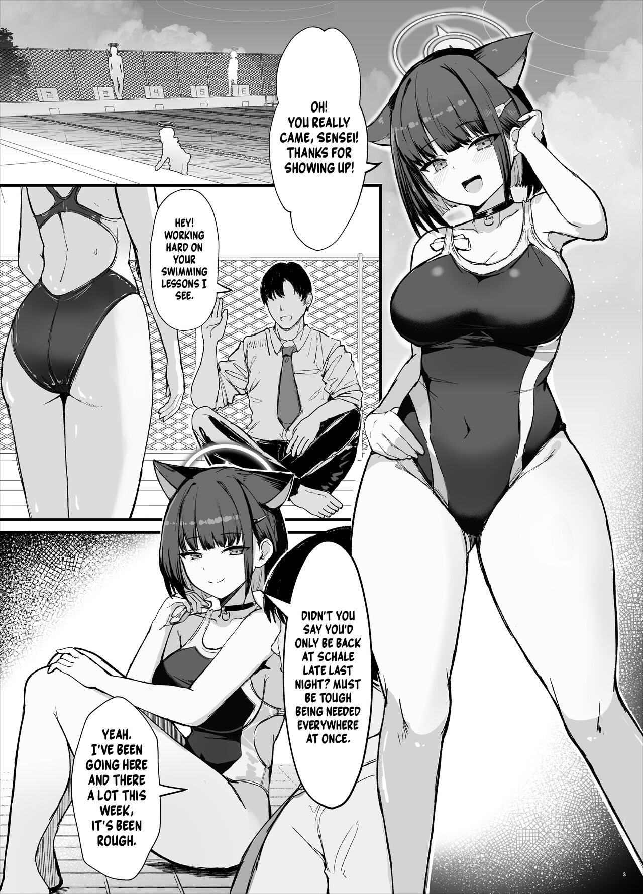 Kazusa to Houkago Mizugi Ecchi - Page 2