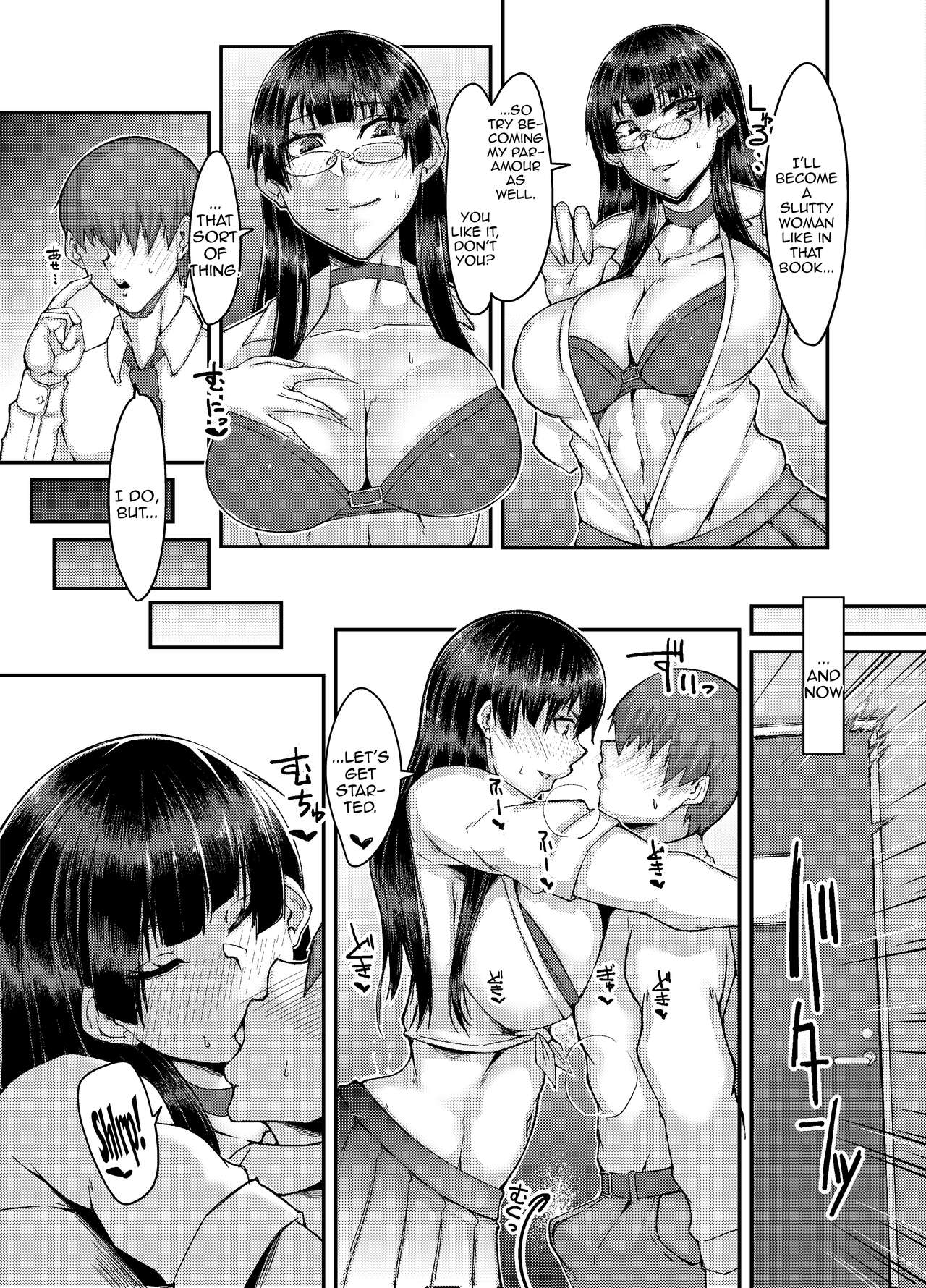 Katabutsu Iinchou to NTR Play ni Challenge Suru Hon - Page 4