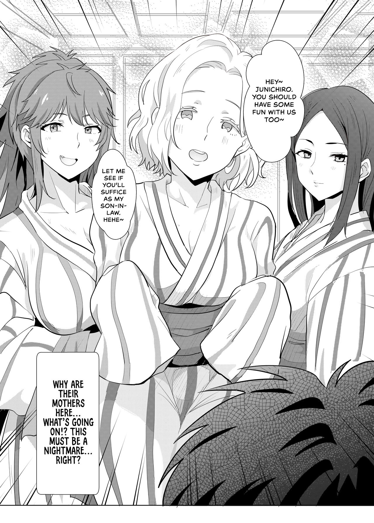 Going On A Hotspring Trip With Tomos Mom And Her Friends! - Page 6