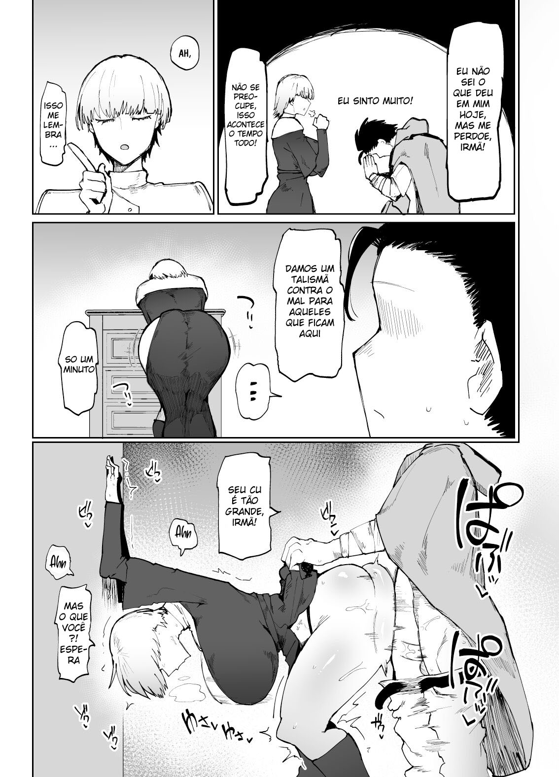 A Irmã Onahole de Olhos Puxados e Bunda Grande Que Absolutamente Não Consegue Engravidar - Page 9