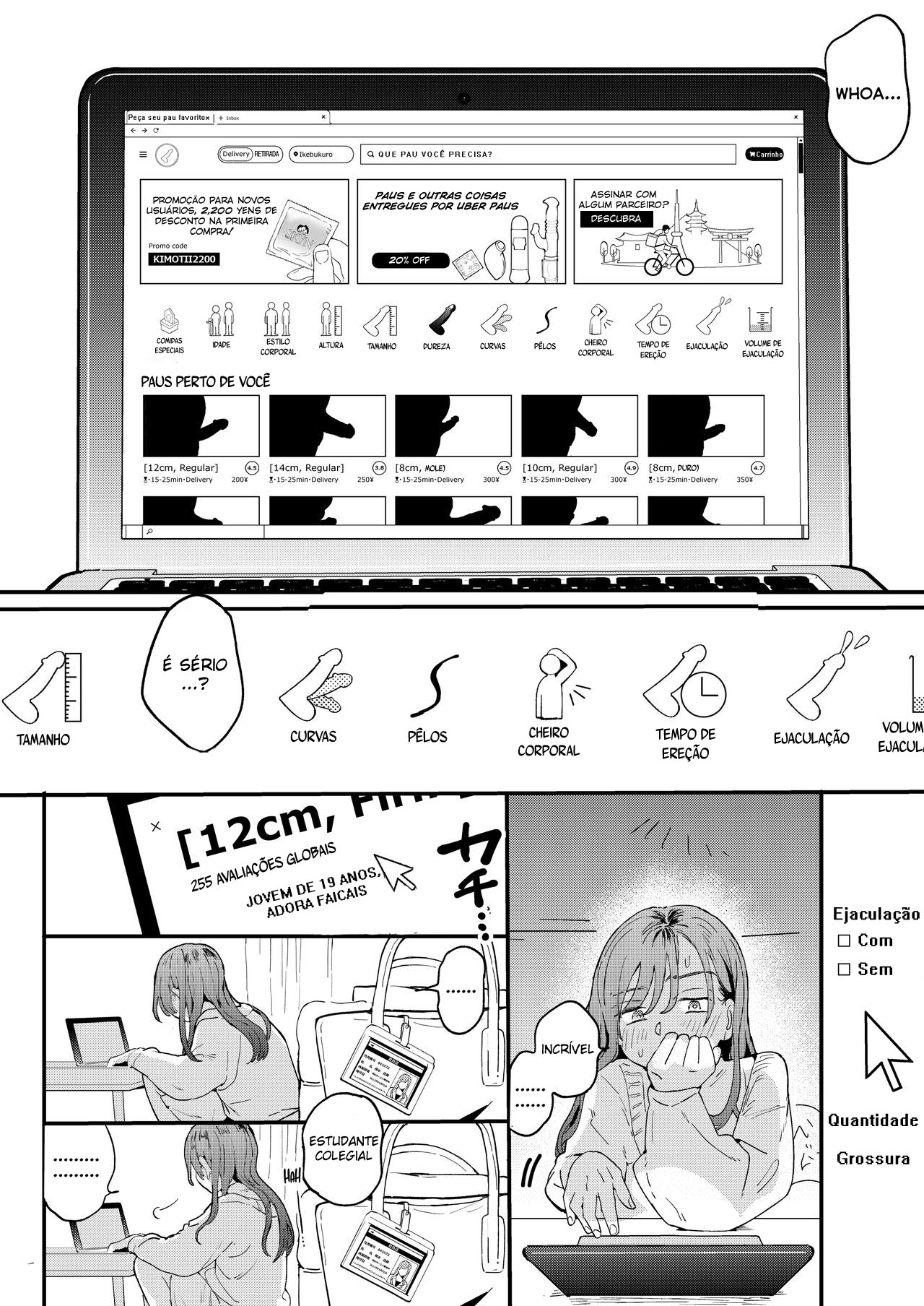 A Garota Que Queria Pedir Uber Dicks - Page 11