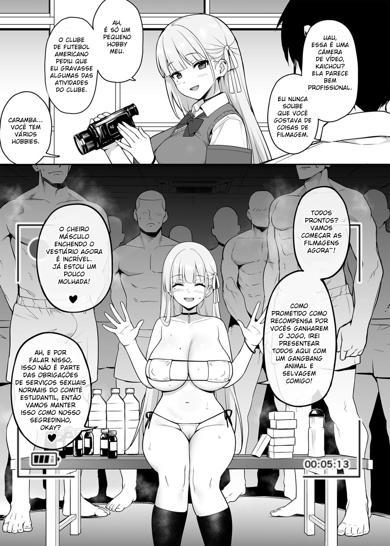 A Amada Presidente do Conselho Estudantil com Peitos Obscenamente Enormes - Page 14