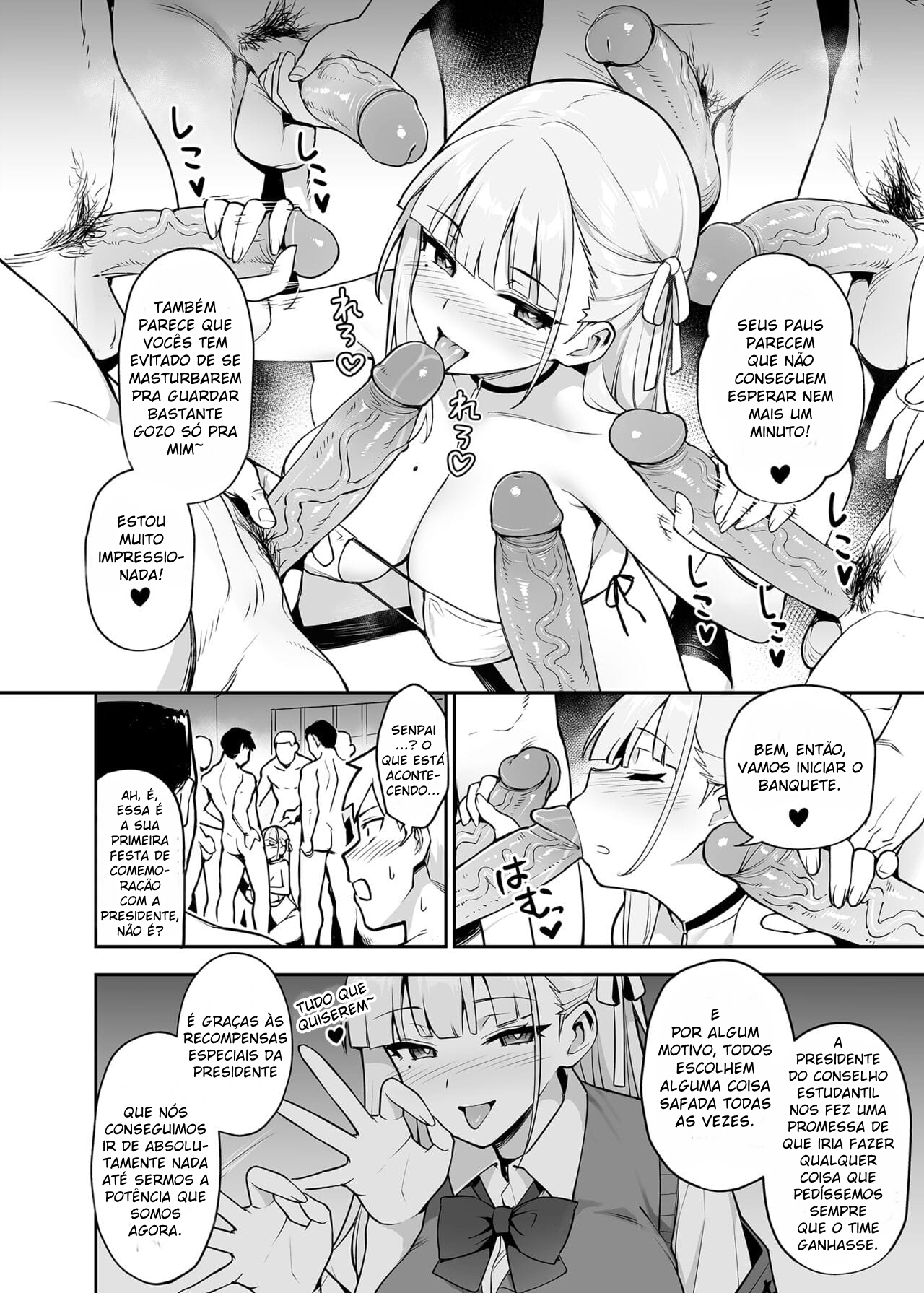 A Amada Presidente do Conselho Estudantil com Peitos Obscenamente Enormes - Page 15